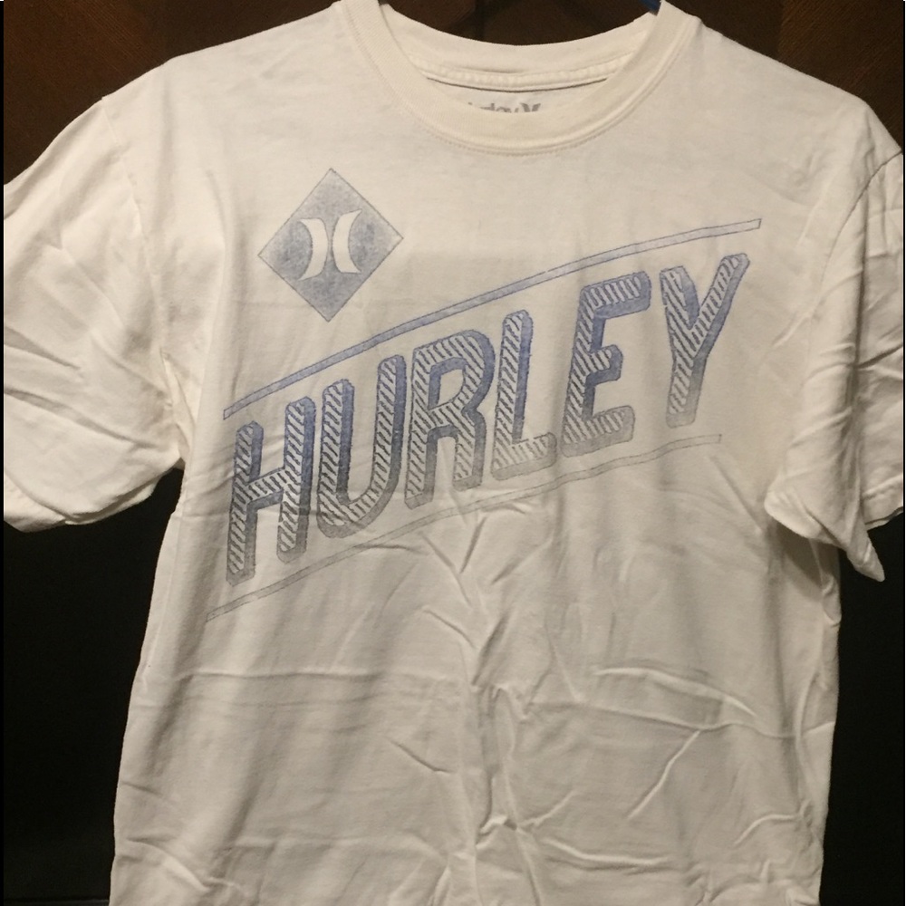 Hurley white Men’s Medium T-shirt